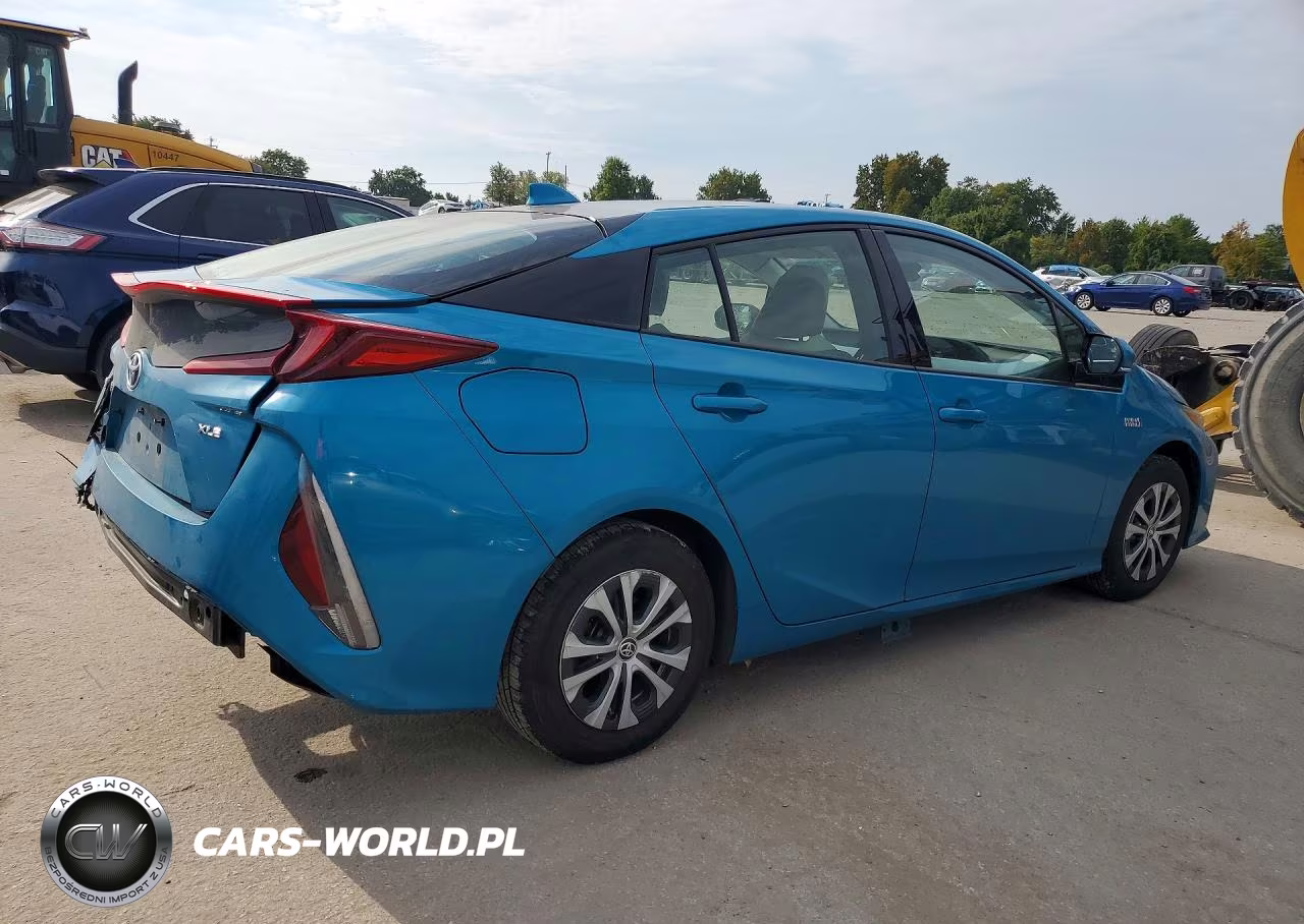 2020 Toyota Prius Prime Xle VIN:JTDKARFPXL3142020 - 3