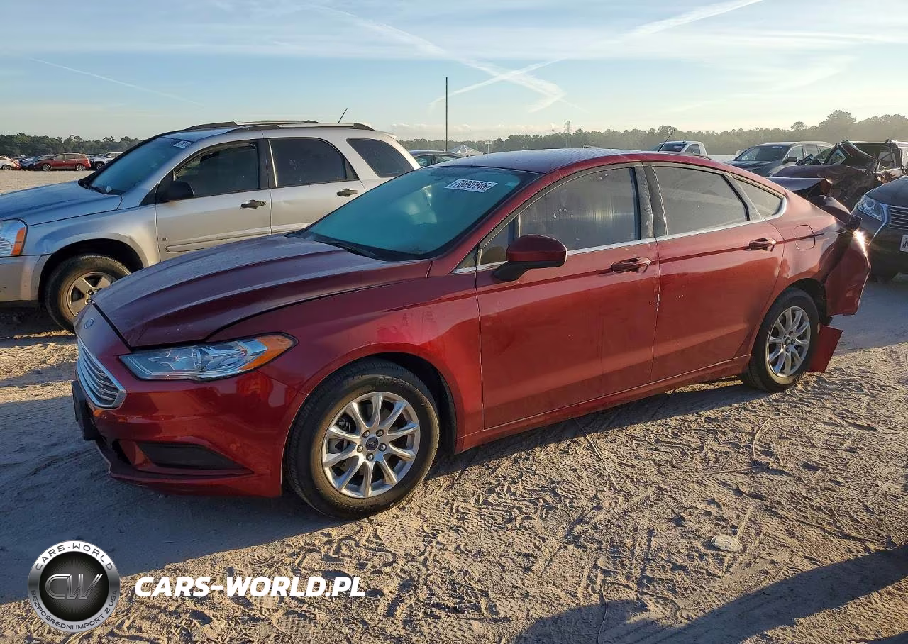 2017 Ford Fusion S VIN:3FA6P0G77HR397233 - 1