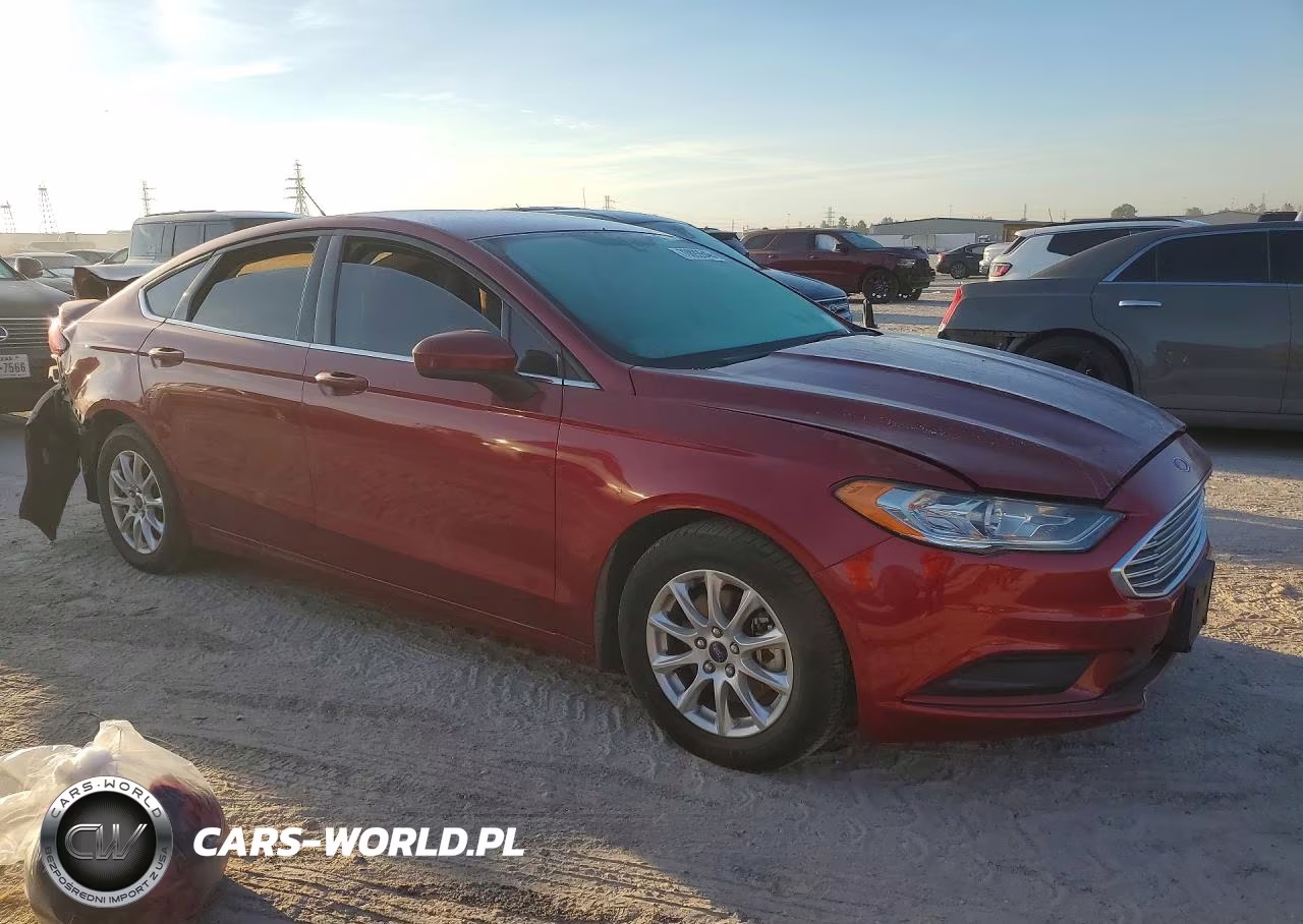 2017 Ford Fusion S VIN:3FA6P0G77HR397233 - 4