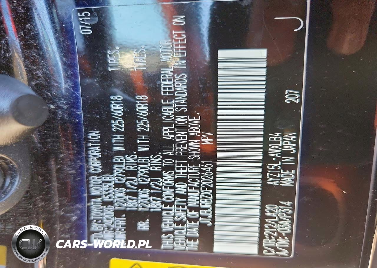 2015 Lexus Nx 300H VIN:JTJBJRBZXF2026461 - 13