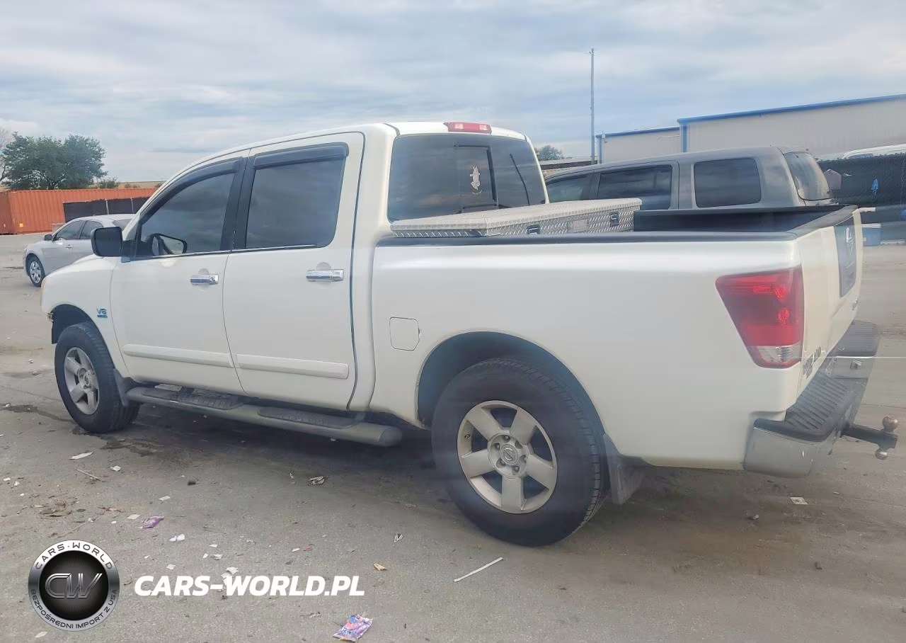 2004 Nissan Titan Xe VIN:1N6AA07A44N578396 - 2