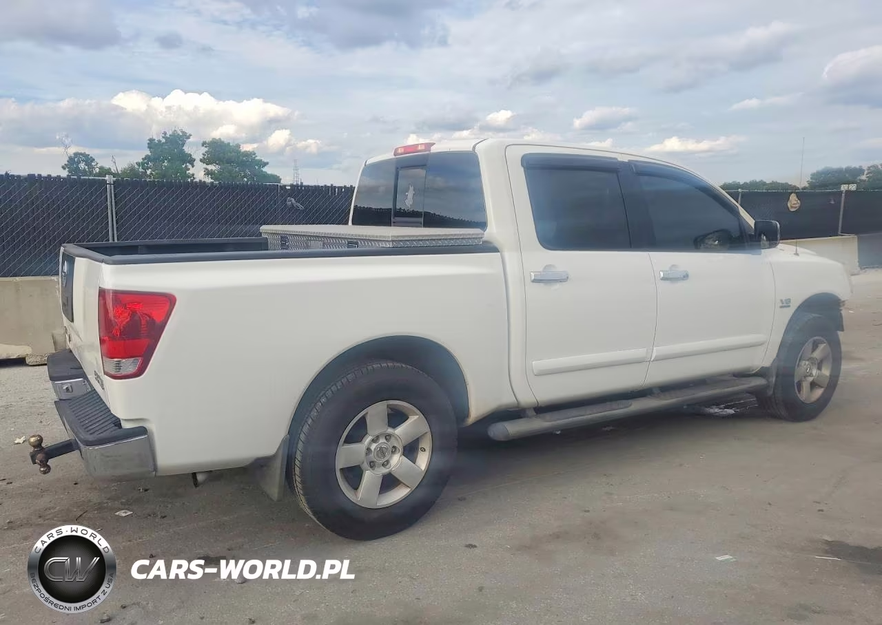 2004 Nissan Titan Xe VIN:1N6AA07A44N578396 - 3