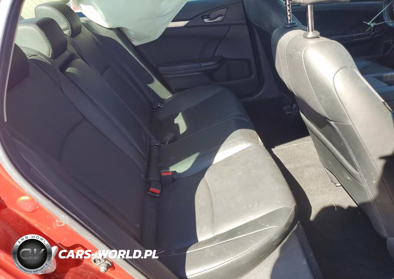 2019 Honda Civic Exl VIN:JHMFC1F79KX004195 - 10