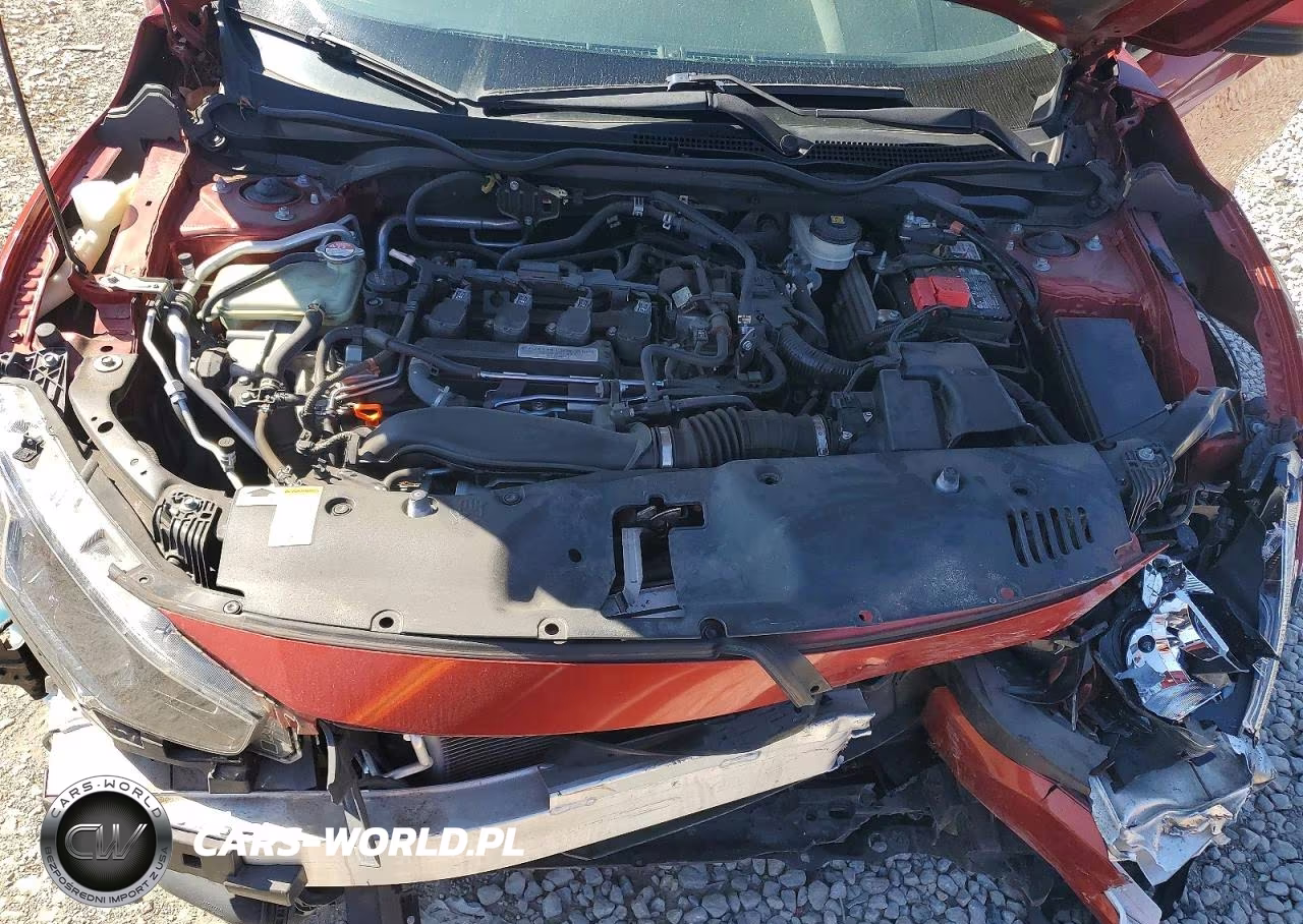 2019 Honda Civic Exl VIN:JHMFC1F79KX004195 - 11