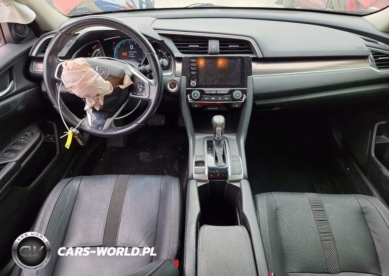 2019 Honda Civic Exl VIN:JHMFC1F79KX004195 - 8