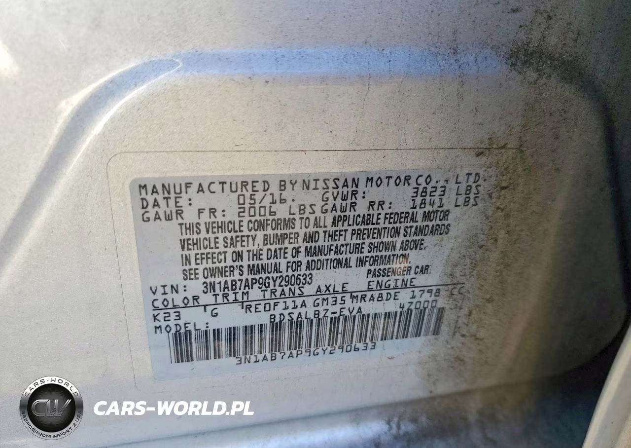 2016 Nissan Sentra S VIN:3N1AB7AP9GY290633 - 12