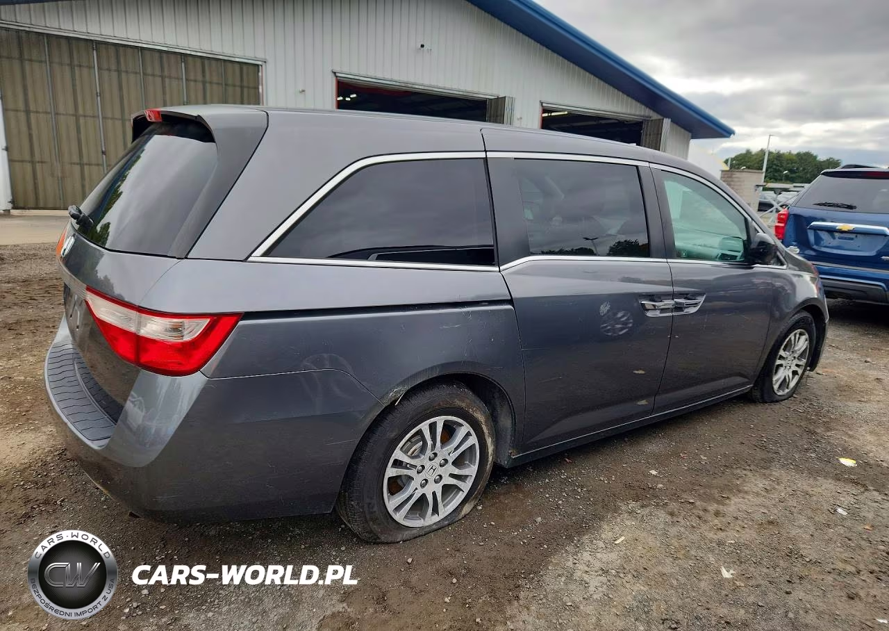 2012 Honda Odyssey Ex VIN:5FNRL5H48CB063310 - 3