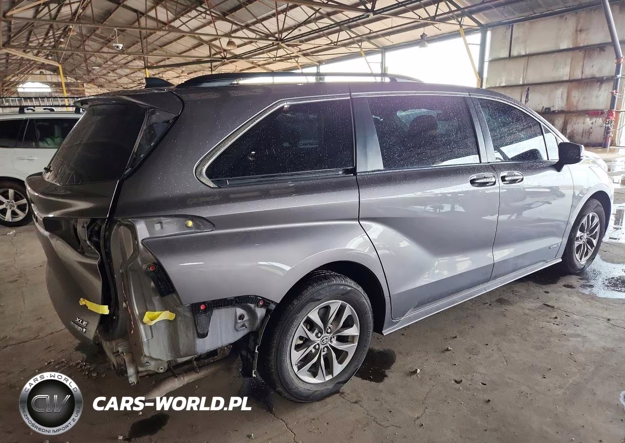 2021 Toyota Sienna Xle VIN:5TDYRKEC4MS062575 - 3