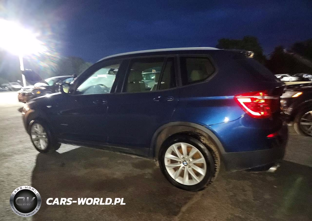 2013 BMW X3 xDrive28I VIN:5UXWX9C59D0A23186 - 2