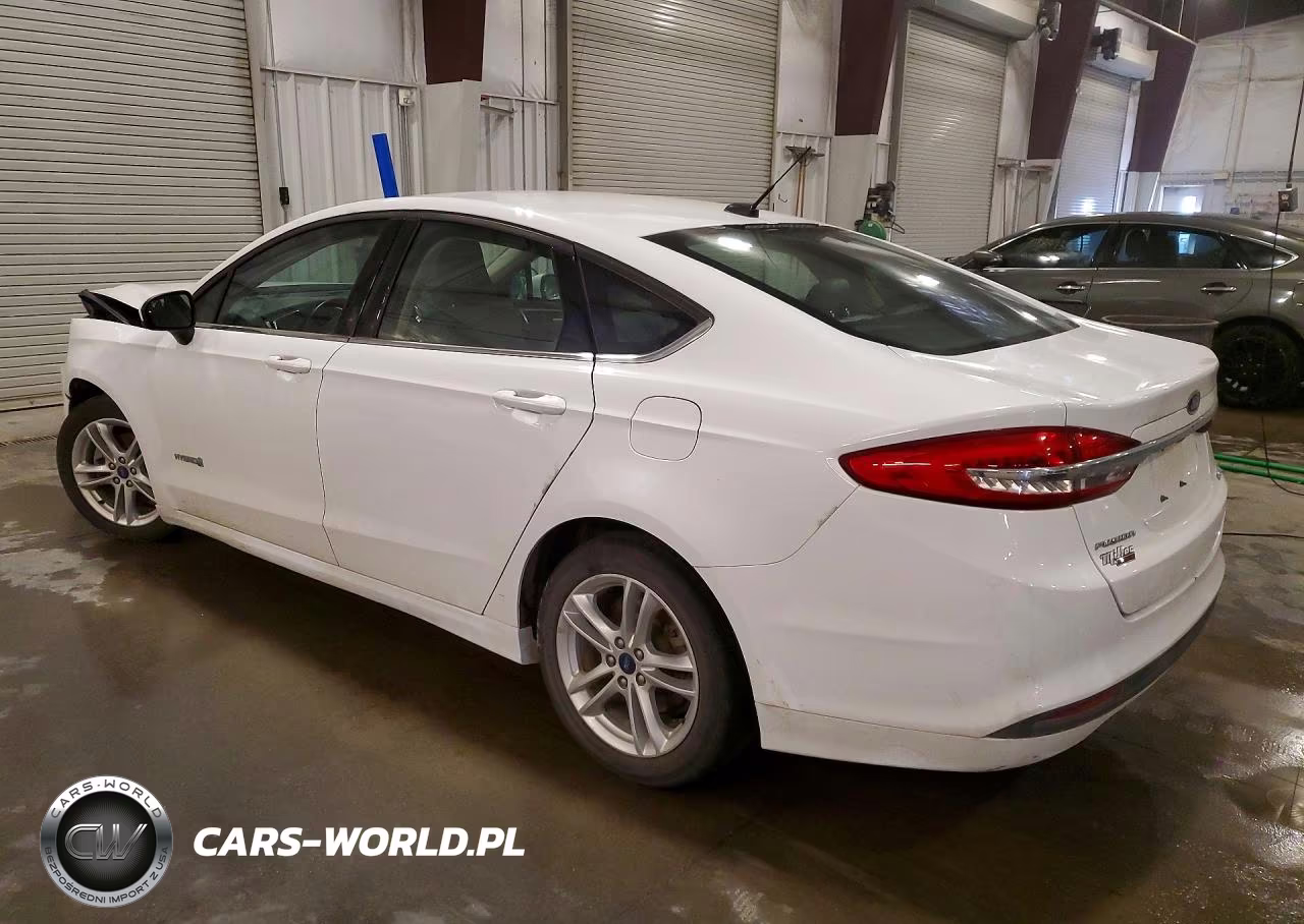 2018 Ford Fusion S Hybrid VIN:3FA6P0UU5JR122721 - 2