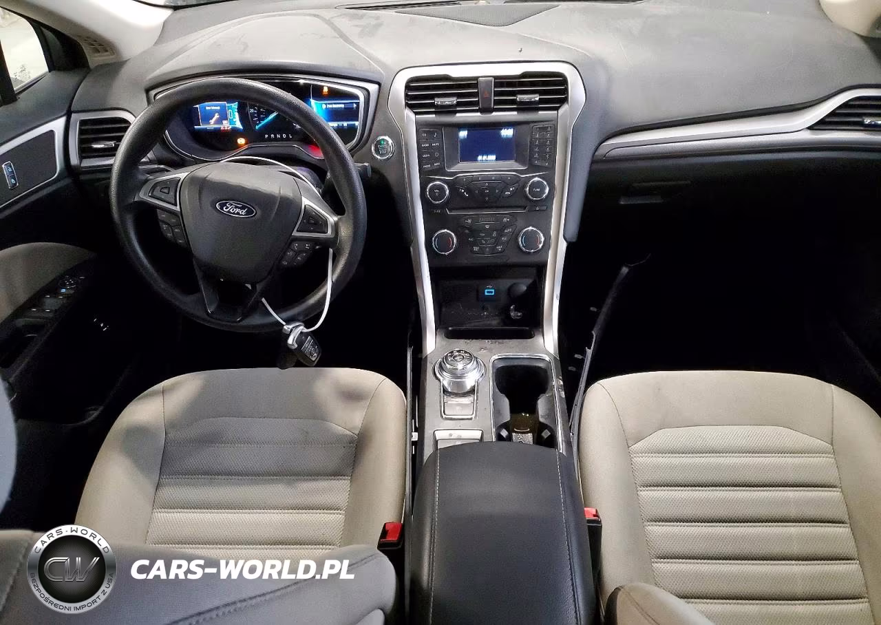 2018 Ford Fusion S Hybrid VIN:3FA6P0UU5JR122721 - 8
