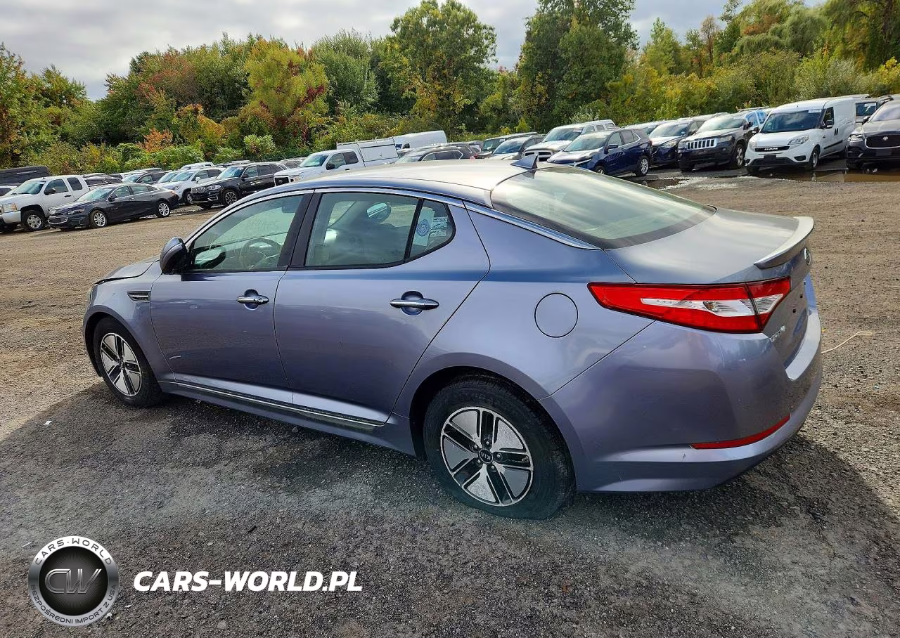 2012 Kia Optima Hybrid VIN:KNAGM4ADXC5011507 - 2