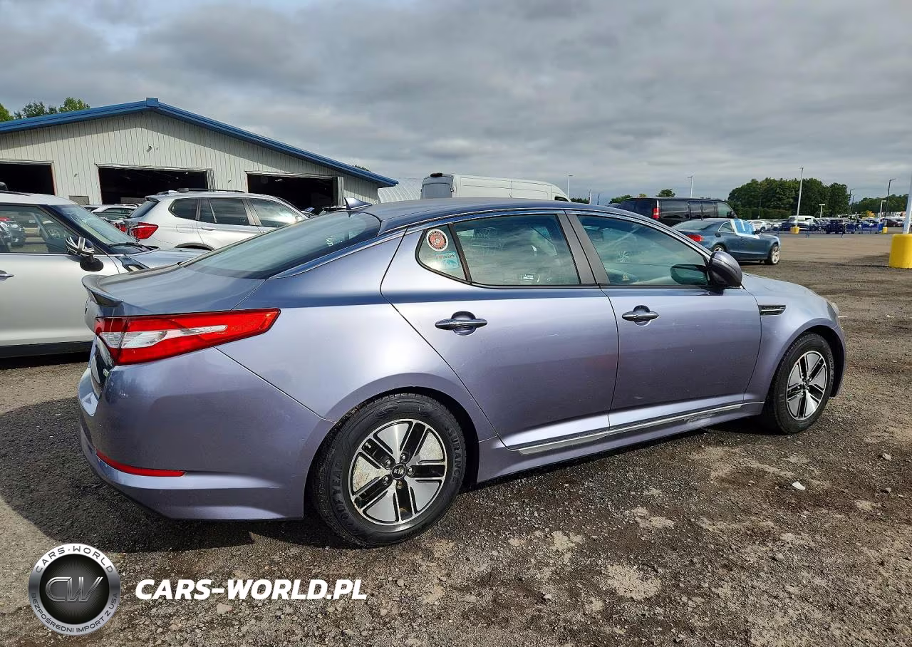 2012 Kia Optima Hybrid VIN:KNAGM4ADXC5011507 - 3