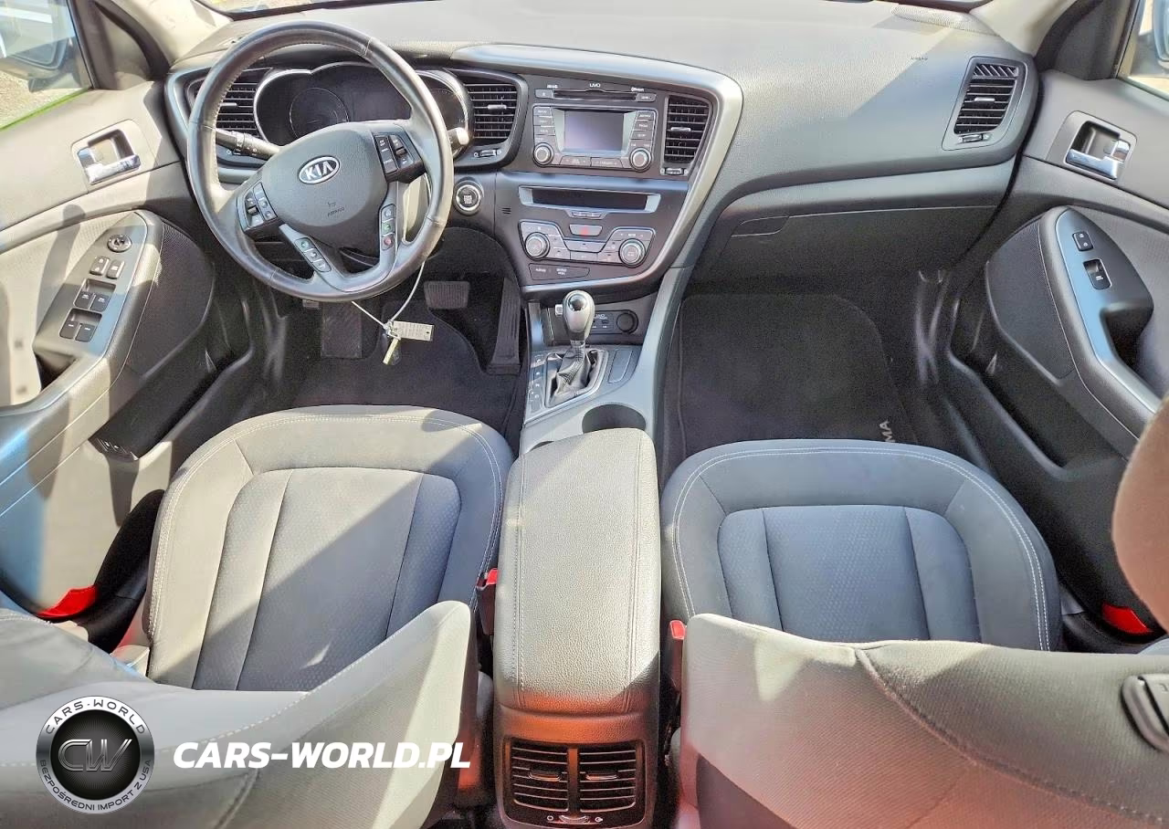 2012 Kia Optima Hybrid VIN:KNAGM4ADXC5011507 - 8