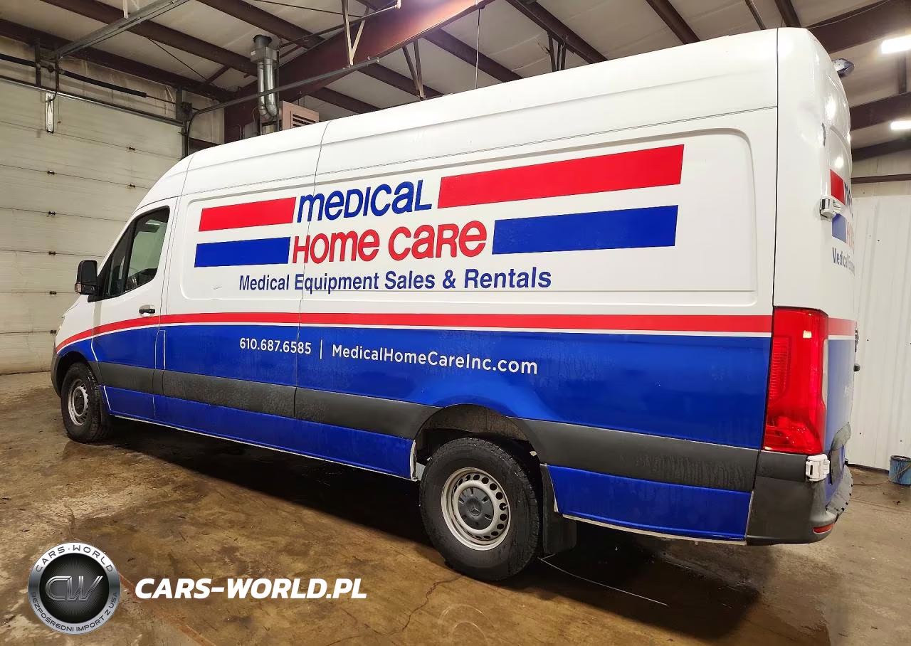 2023 Mercedes Benz Sprinter 2500 Delivery Van VIN:W1Y40CHY8PT131355 - 2