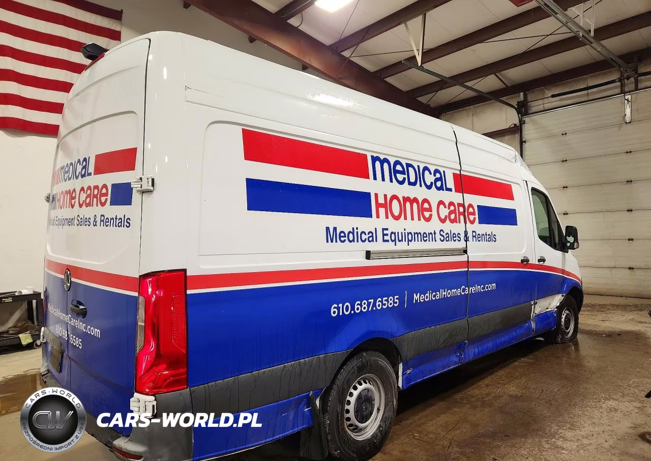 2023 Mercedes Benz Sprinter 2500 Delivery Van VIN:W1Y40CHY8PT131355 - 3