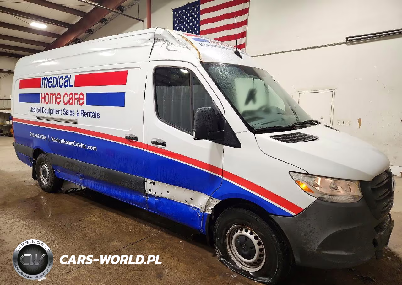2023 Mercedes Benz Sprinter 2500 Delivery Van VIN:W1Y40CHY8PT131355 - 4