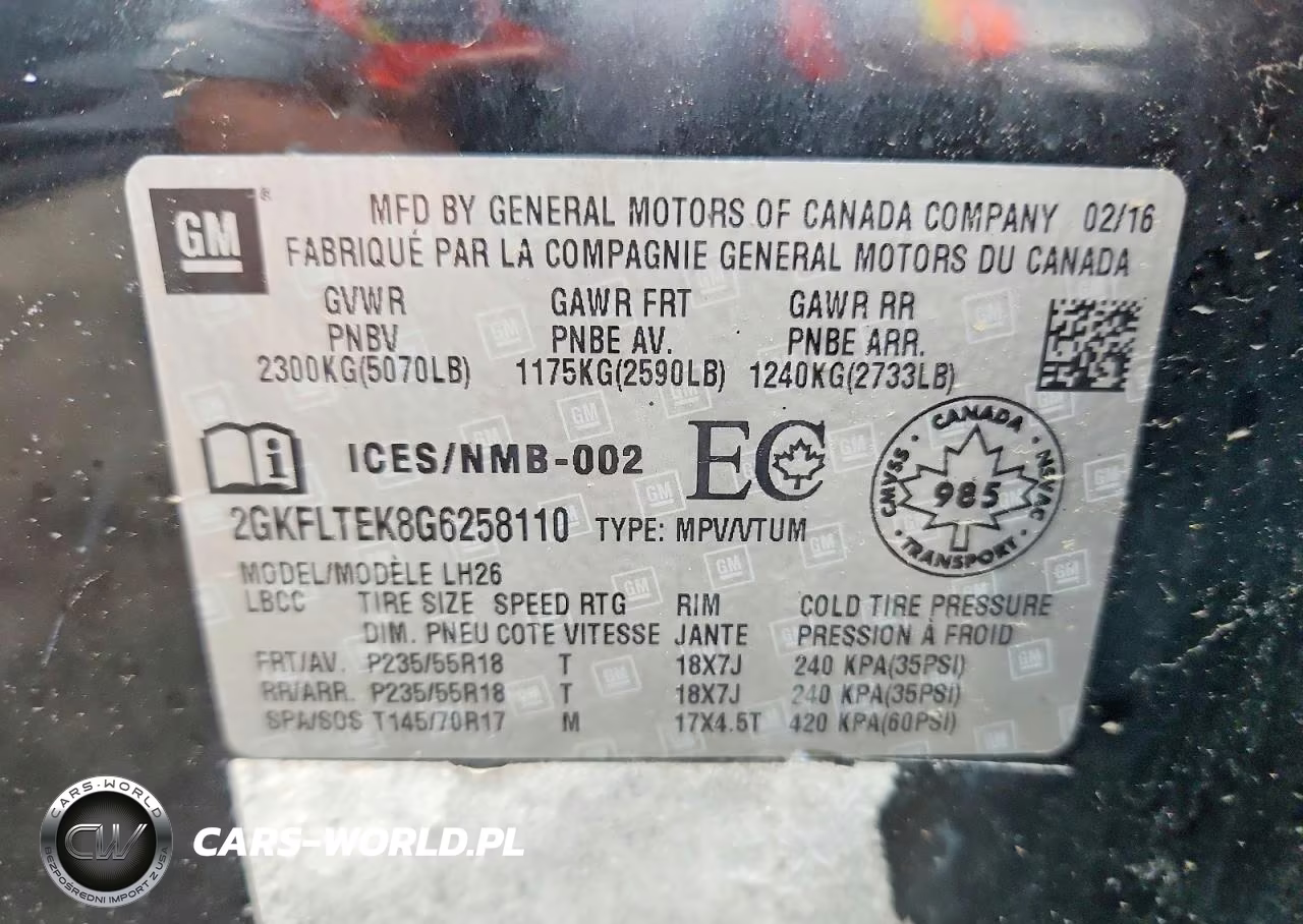 2016 GMC Terrain Sle VIN:2GKFLTEK8G6258110 - 13