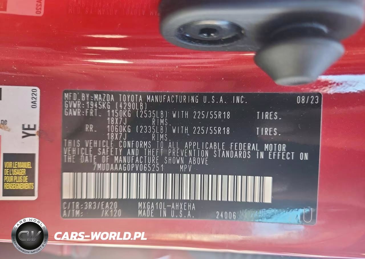 2023 Toyota Corolla Cross Xle VIN:7MUDAAAG0PV065251 - 13
