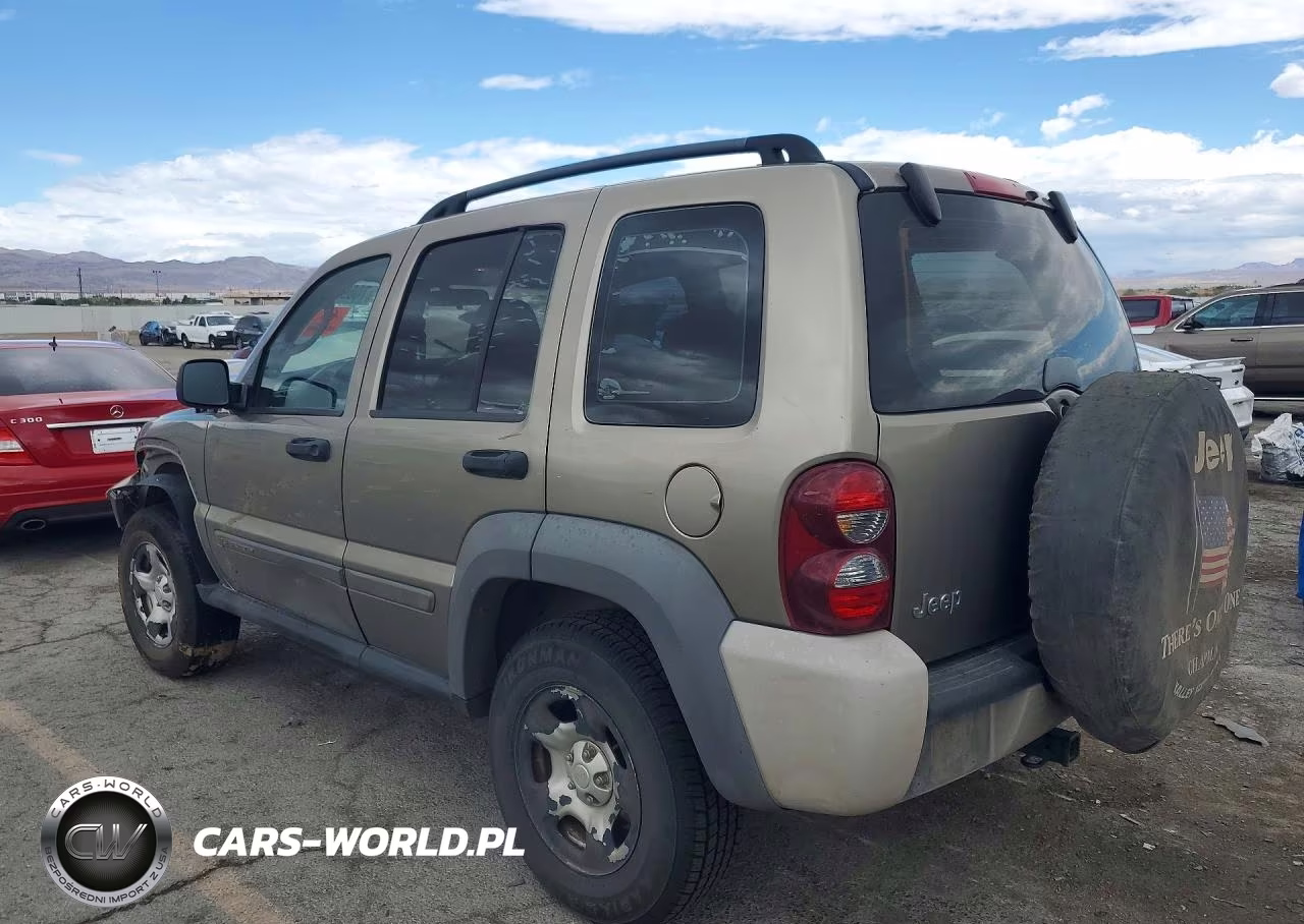 2007 Jeep Liberty Sport VIN:1J4GK48K77W524866 - 2