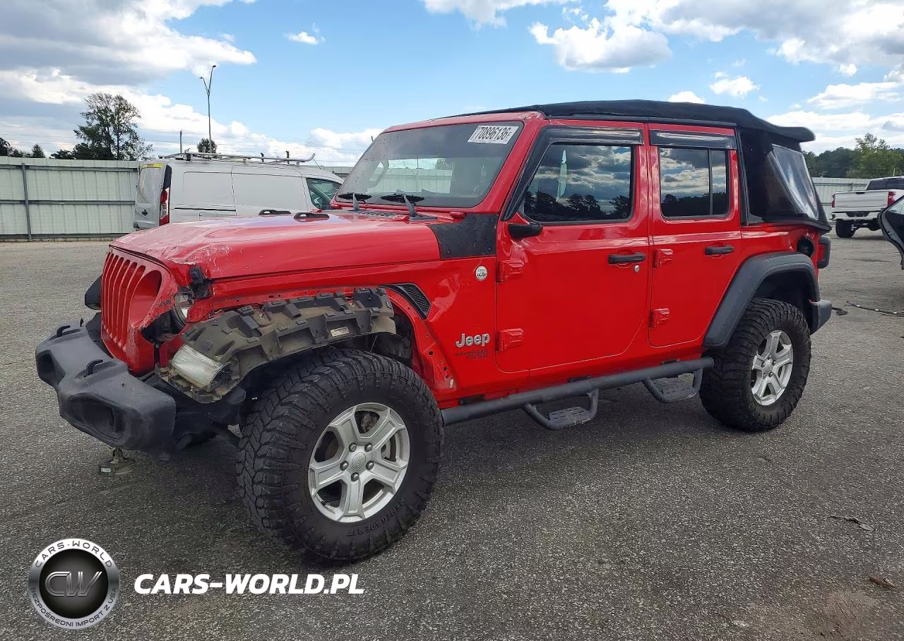 2018 Jeep Wrangler Unlimited Sport VIN:1C4HJXDG8JW109465 - 1