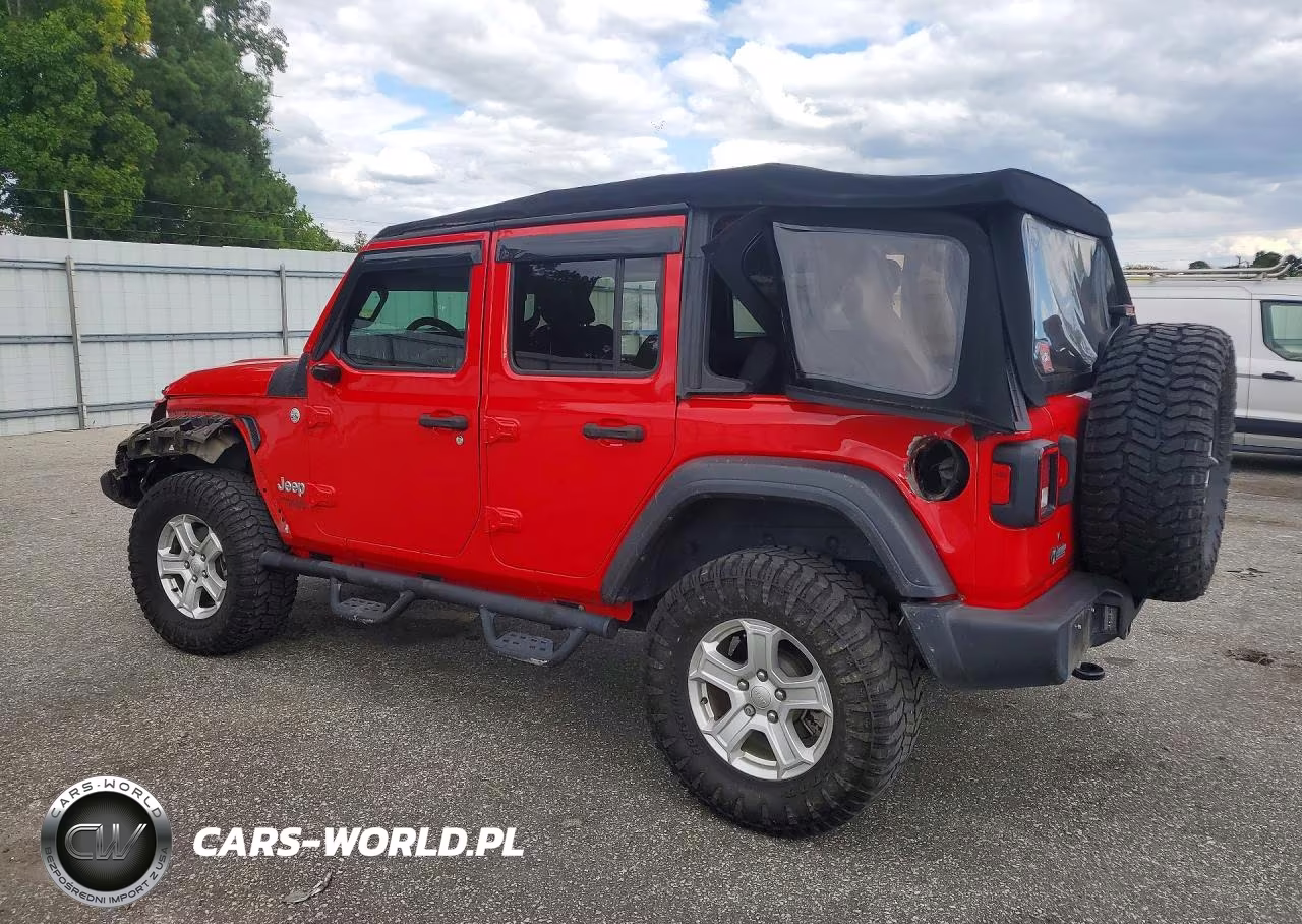 2018 Jeep Wrangler Unlimited Sport VIN:1C4HJXDG8JW109465 - 2