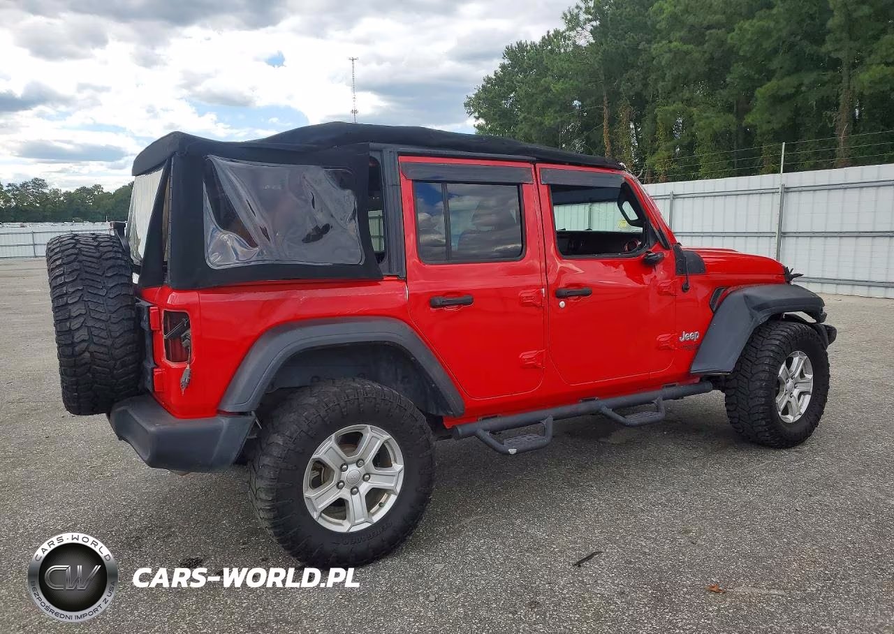 2018 Jeep Wrangler Unlimited Sport VIN:1C4HJXDG8JW109465 - 3