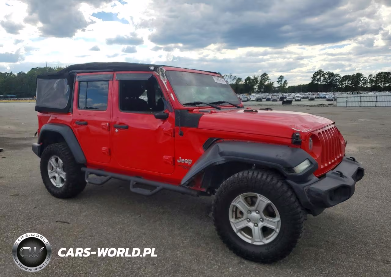 2018 Jeep Wrangler Unlimited Sport VIN:1C4HJXDG8JW109465 - 4