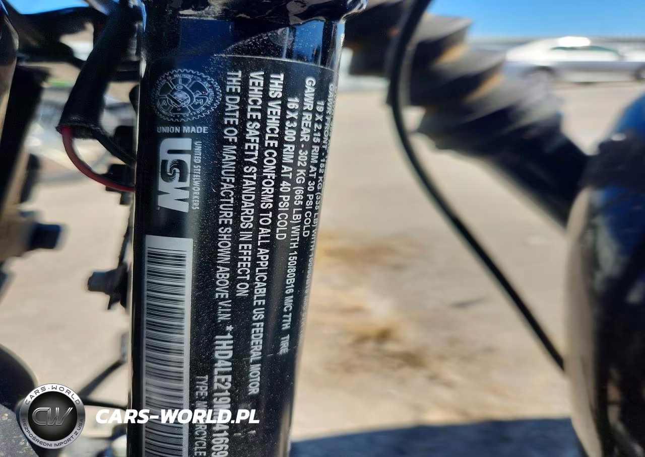 2021 Harley-Davidson Xl883 N VIN:1HD4LE219MB416696 - 9