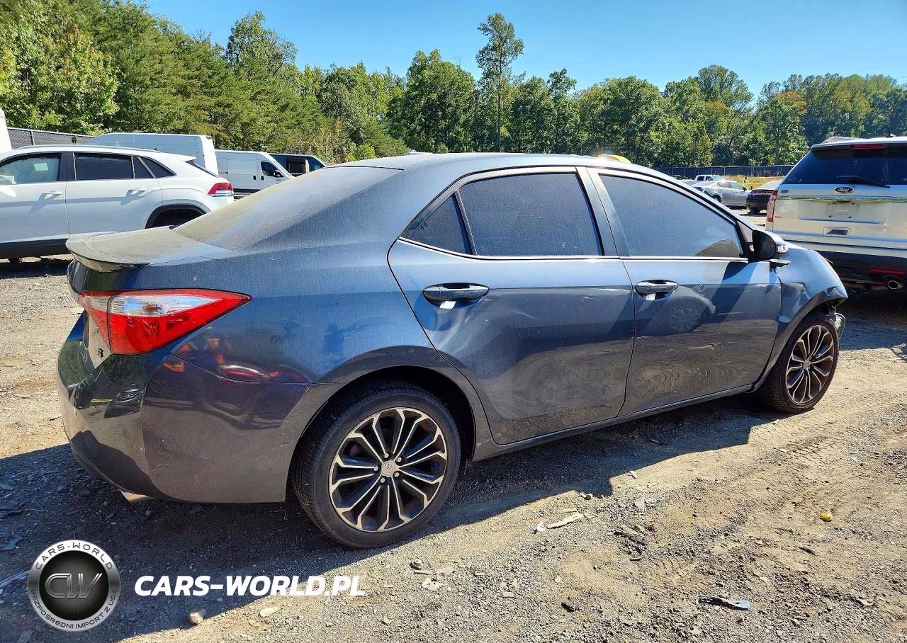 2016 Toyota Corolla S Plus VIN:5YFBURHE9GP402813 - 3