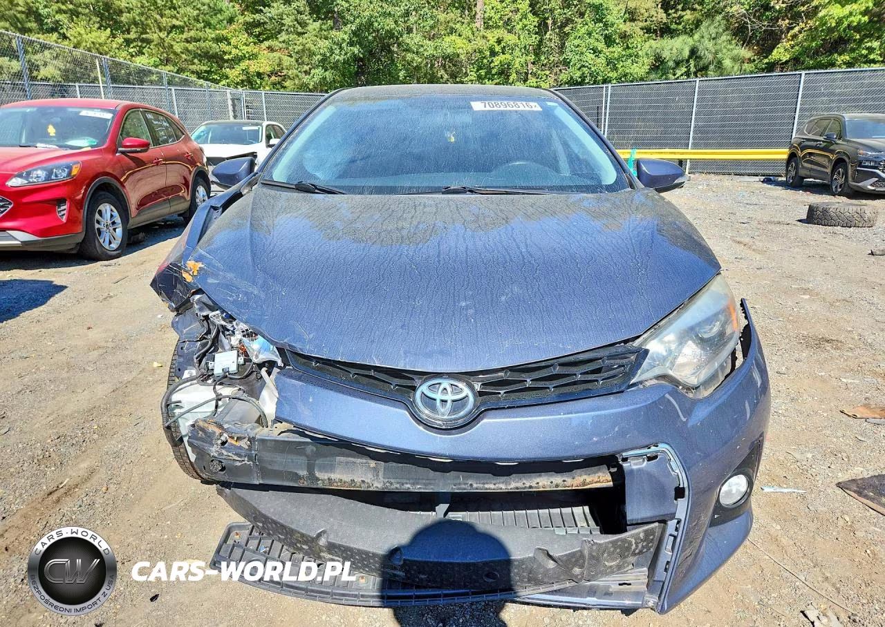 2016 Toyota Corolla S Plus VIN:5YFBURHE9GP402813 - 5