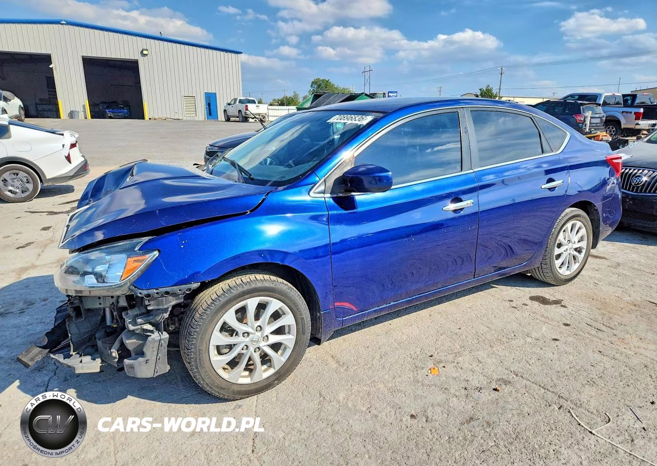 2017 Nissan Sentra Sv VIN:3N1AB7AP9HL647727 - 1