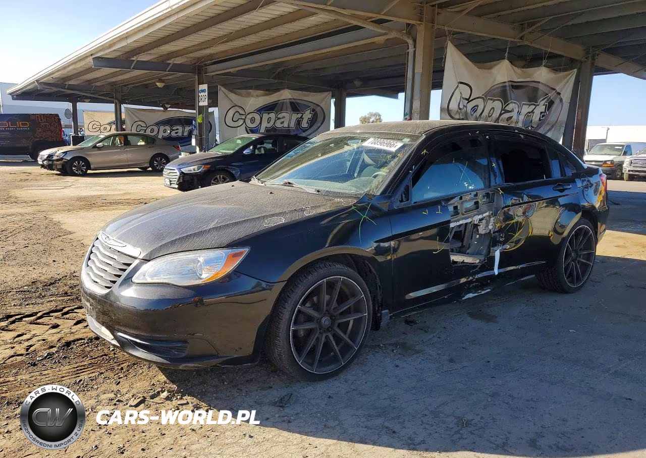 2012 Chrysler 200 Lx VIN:1C3CCBAB3CN129877 - 1