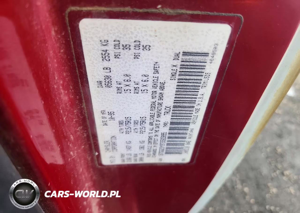 1996 Dodge Dakota VIN:1B7GG23Y9TS565895 - 12