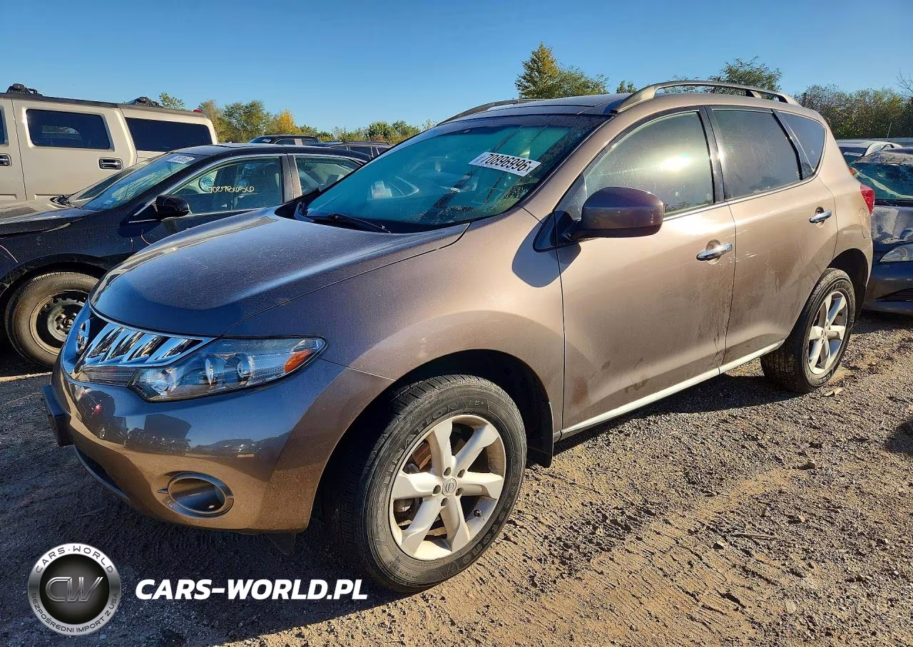 2010 Nissan Murano S VIN:JN8AZ1MW0AW109818 - 1