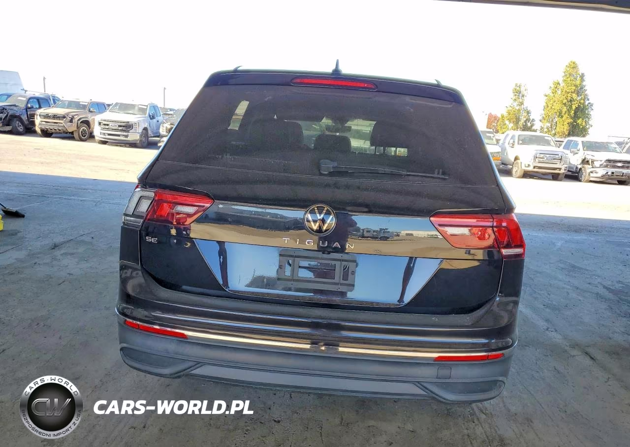 2022 Volkswagen Tiguan Se VIN:3VV3B7AXXNM155429 - 6