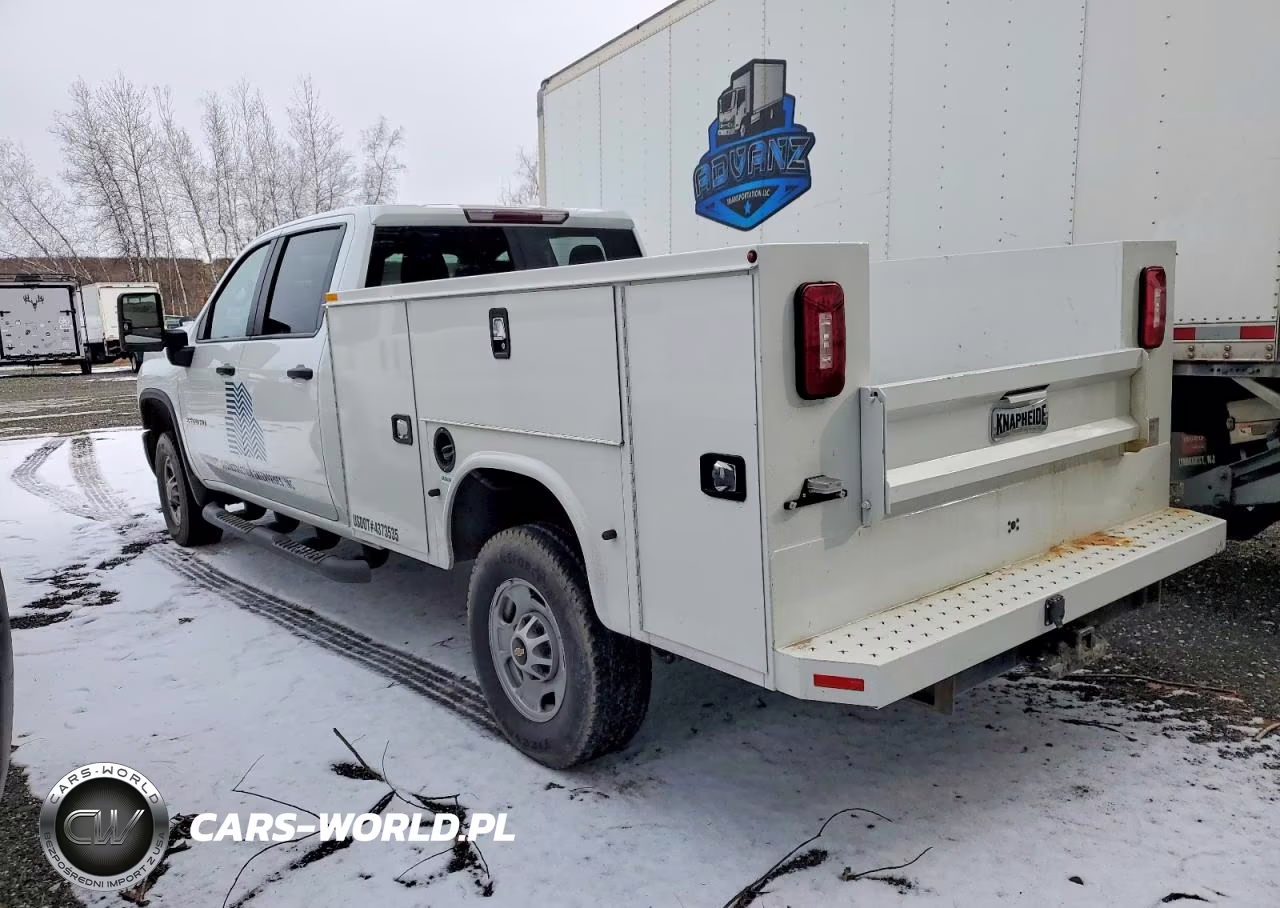 2024 Chevrolet Silverado Hd Utility - Service Truck VIN:1GB4YLE70RF452319 - 2
