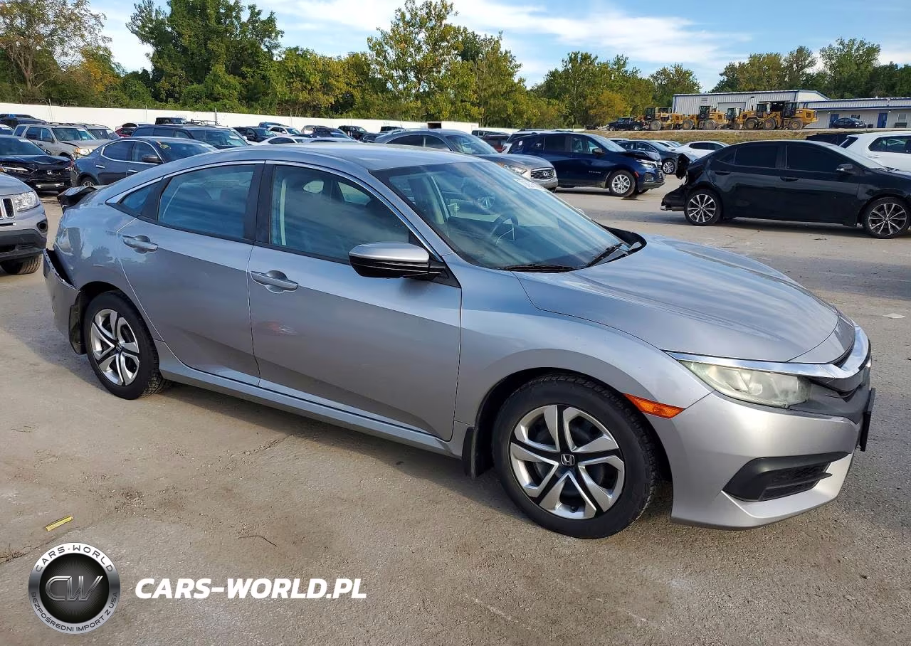 2016 Honda Civic Lx VIN:19XFC2F5XGE050132 - 4