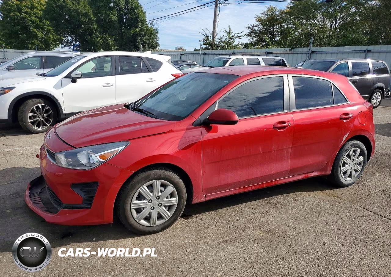 2022 Kia Rio S VIN:3KPA25AD0NE506343 - 1
