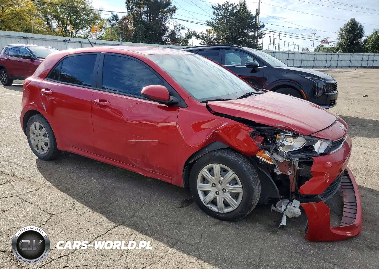 2022 Kia Rio S VIN:3KPA25AD0NE506343 - 4