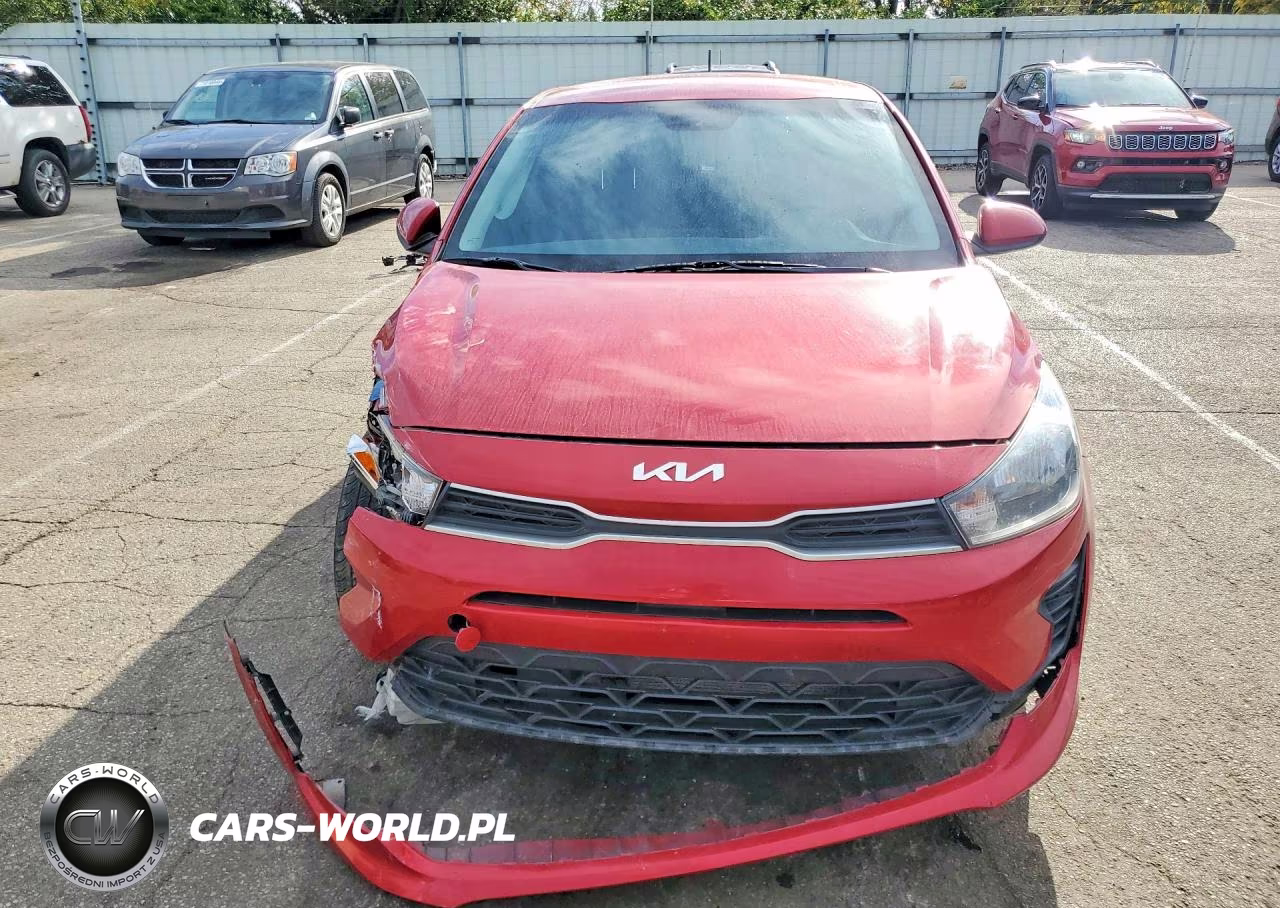 2022 Kia Rio S VIN:3KPA25AD0NE506343 - 5