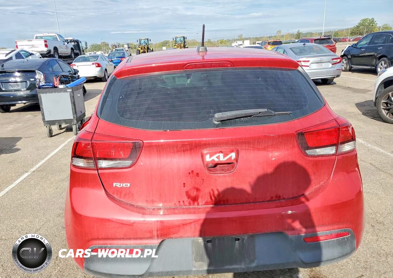 2022 Kia Rio S VIN:3KPA25AD0NE506343 - 6