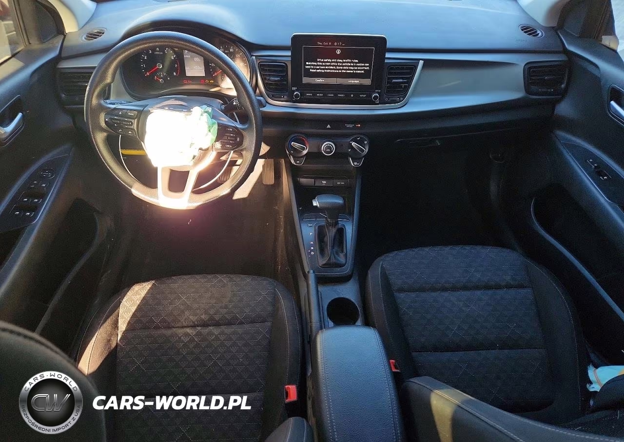 2022 Kia Rio S VIN:3KPA25AD0NE506343 - 8