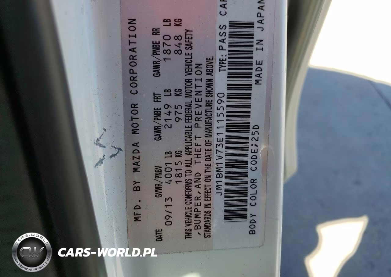 2014 Mazda 3 Touring VIN:JM1BM1V73E1115590 - 13