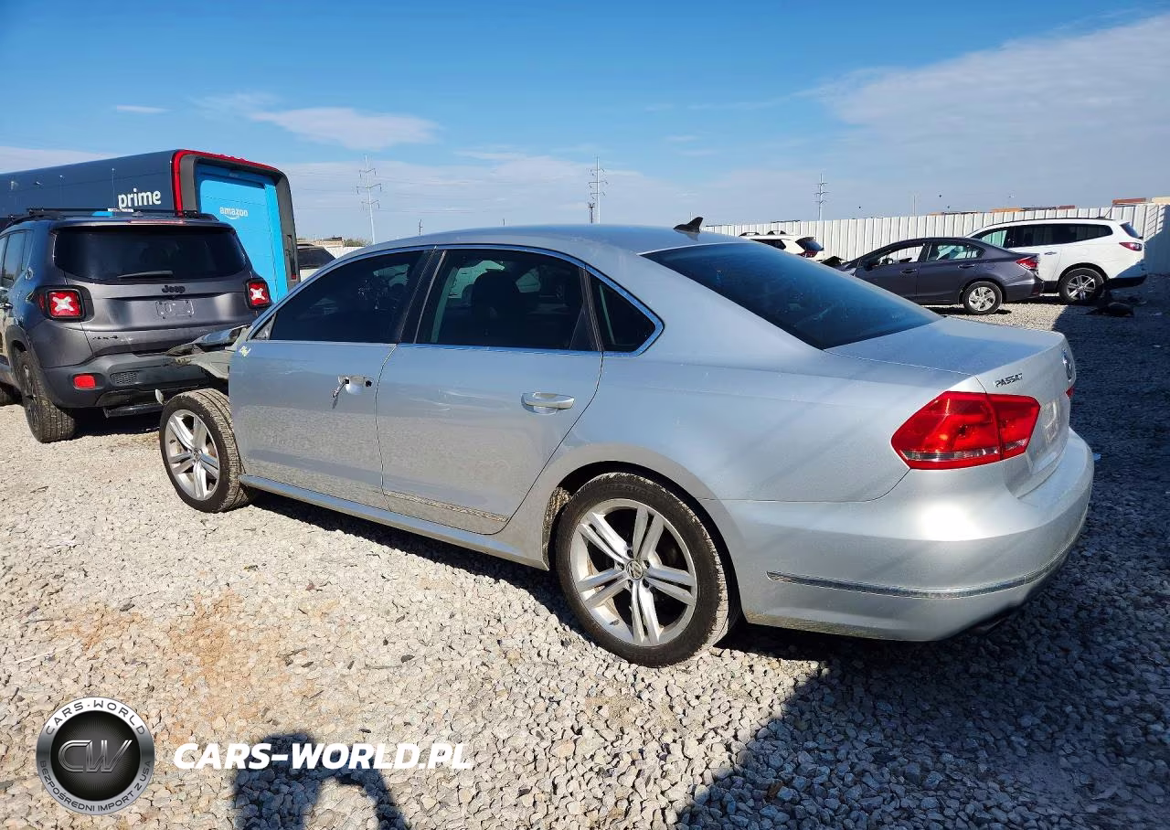 2014 Volkswagen Passat Se VIN:1VWBN7A30EC054722 - 2
