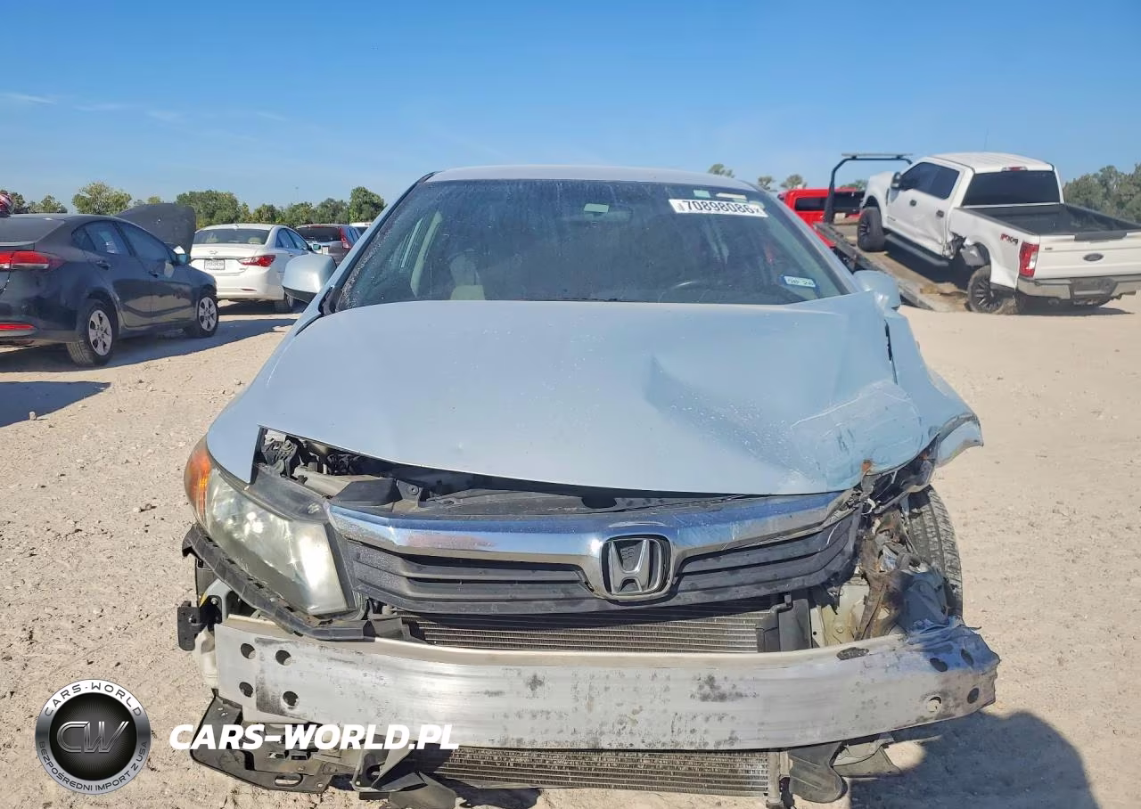2012 Honda Civic Lx VIN:2HGFB2F5XCH555851 - 5
