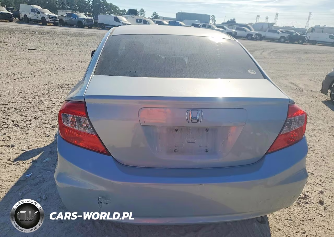 2012 Honda Civic Lx VIN:2HGFB2F5XCH555851 - 6