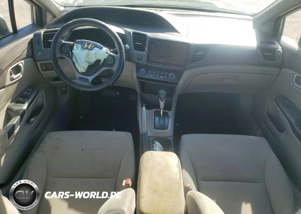 2012 Honda Civic Lx VIN:2HGFB2F5XCH555851 - 8