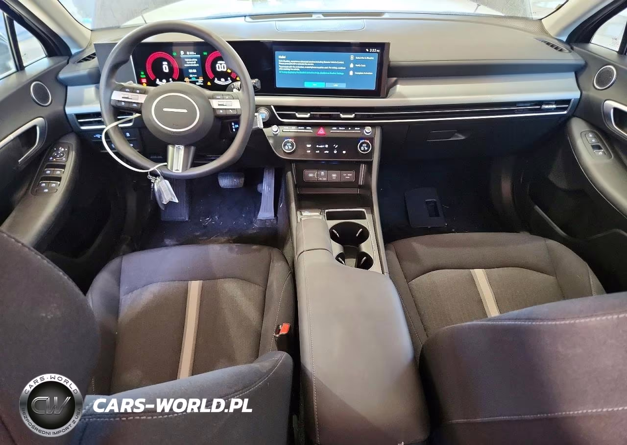 2026 Hyundai Sonata Hybrid Blue VIN:KMHL24JJ6TA162392 - 8