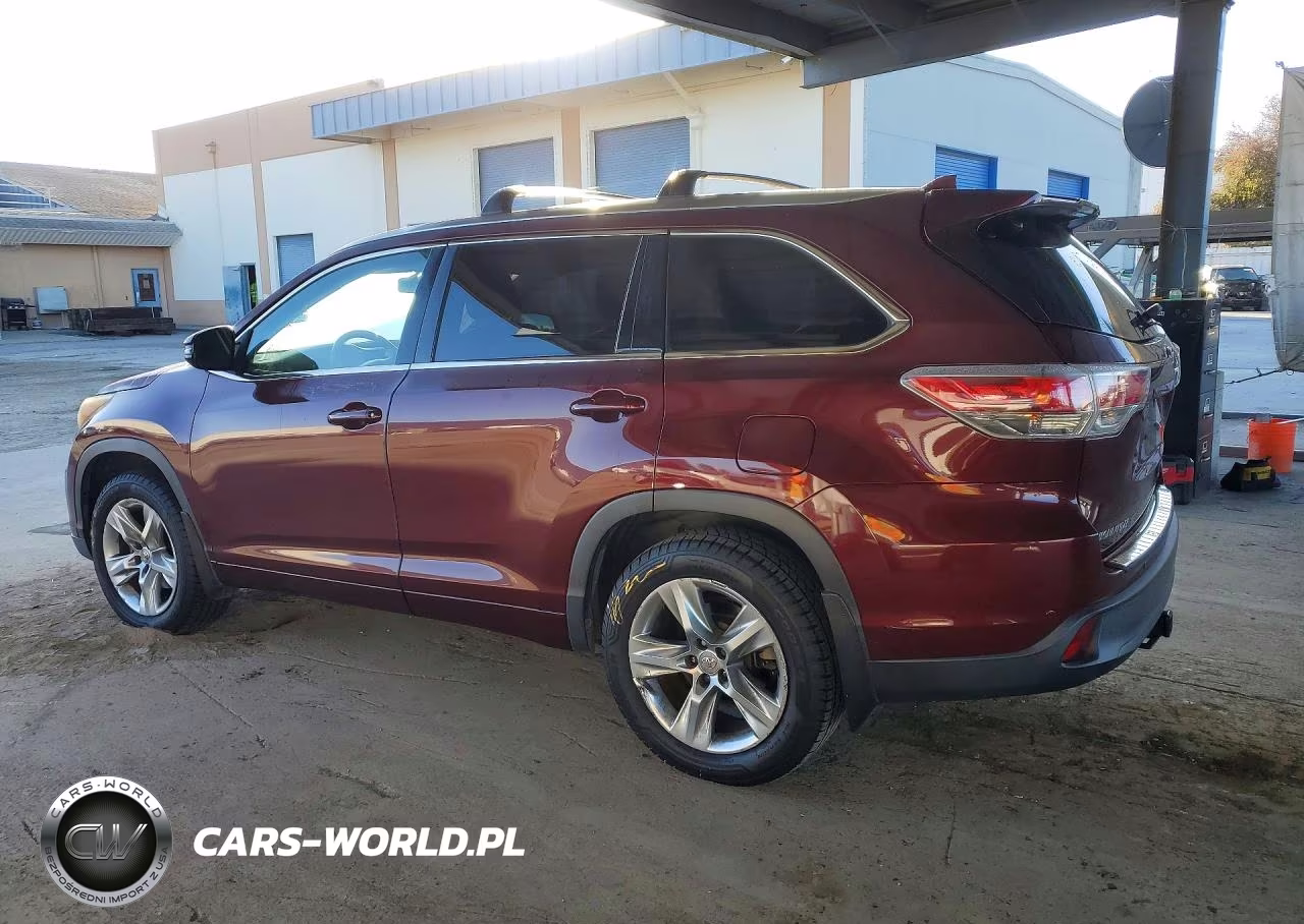 2015 Toyota Highlander Limited VIN:5TDDKRFH1FS114673 - 2